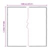 vidaXL B&acirc;che transparente avec &oelig;illets 5x12 m poly&eacute;thyl&egrave;ne