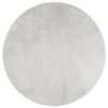 vidaXL Tapis OVIEDO &agrave; poils courts gris &Oslash; 240 cm