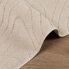 vidaXL Tapis de surface PALMERAS Beige 170 x 120 cm Polyester