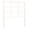 vidaXL Cadre de lit sans matelas blanc 90x200 cm bois de pin massif