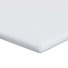 vidaXL Surmatelas Blanc 80 x 200 cm Tissu Jacquard