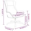 vidaXL Chaise de relaxation Marron Similicuir
