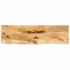 vidaXL Dessus de table 110x20x3,8cm bord vif bois massif manguier brut