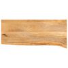 vidaXL Dessus de table &agrave; bord vivant 70x30x2,5 cm bois massif manguier