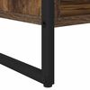 vidaXL Table basse Ch&ecirc;ne Fum&eacute; 80 x 50 x 40 cm Bois d'ing&eacute;nierie