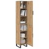 vidaXL Haut Armoire Ch&ecirc;ne artisanal 34,5 x 34 x 180 cm