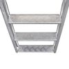 vidaXL &Eacute;chelle de piscine/quai &agrave; 4 marches Aluminium 167 cm