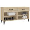vidaXL Armoire &agrave; chaussures Ch&ecirc;ne sonoma 102x35x55cm Bois d'ing&eacute;nierie