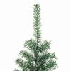 vidaXL Arbre de Noël artificiel floconné de neige avec lumière LED