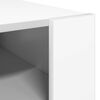 vidaXL Table basse Blanc 66 x 53 x 45 cm Bois d'ing&eacute;nierie