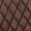 vidaXL Chaises &agrave; manger cantilever lot de 2 marron cuir v&eacute;ritable