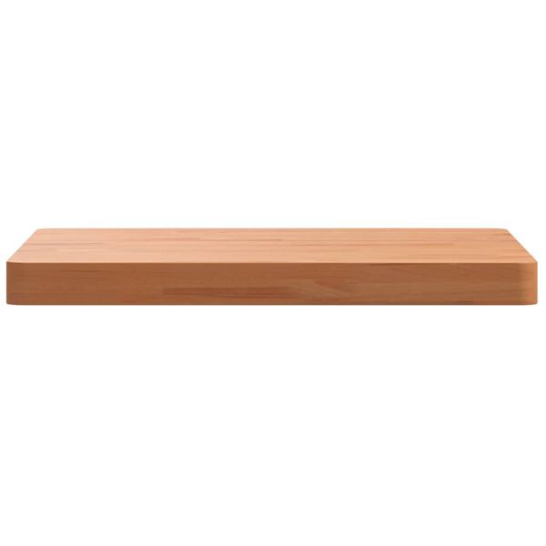 vidaXL Dessus de table 50x50x4 cm carr&eacute; bois massif de h&ecirc;tre
