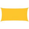 vidaXL Voile d'ombrage 160 g/m&sup2; Jaune 2x4 m PEHD