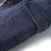Sweat-shirt &agrave; capuche fermeture &eacute;clair enfants bleu fonc&eacute; m&eacute;lang&eacute; 92