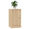 vidaXL Buffets 2 pcs ch&ecirc;ne sonoma 37,5x35,5x67,5 cm bois d'ing&eacute;nierie