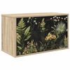 vidaXL Meuble TV mural RHENEN 69 x 33 x 40 cm Ch&ecirc;ne Sonoma