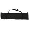 vidaXL Filet de baseball portable rouge et noir 369x107x271 cm