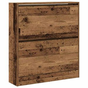 vidaXL Cabinet &agrave; chaussures 80 x 21 x 87,5 cm Bois d'ing&eacute;nierie