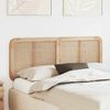 vidaXL T&ecirc;te de lit avec t&ecirc;te de lit Naturel 140 x 55 x 3 cm Rotin