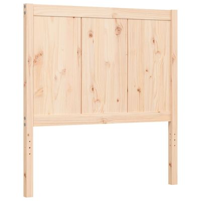 vidaXL Cadre de lit sans matelas 90x200 cm bois de pin massif