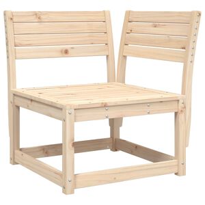 vidaXL Canap&eacute; d'angle de jardin 73x73x78cm bois pin massif