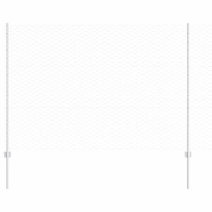 vidaXL Cl&ocirc;ture hexagonale avec poteau 10 x 1,5 m Acier galvanis&eacute;
