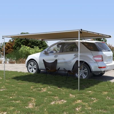 vidaXL Auvent de camping-car et caravane 3,6x2,5x2,15 m Beige