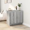 vidaXL Buffet Sonoma gris 80x40x75 cm Bois d'ing&eacute;nierie