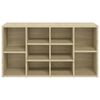 vidaXL Banc &agrave; chaussures Ch&ecirc;ne sonoma 103x30x55 cm Bois d&rsquo;ing&eacute;nierie