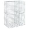 vidaXL Panier gabion avec couvercle 150x100x200 cm fer galvanis&eacute;