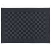 vidaXL Ensemble de serviettes et gants de four porte-pots 15 pcs noir