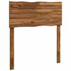 vidaXL T&ecirc;te de lit en bois brut ROSTOCK Naturel 90 cm