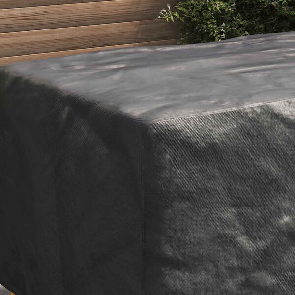vidaXL Housse pour meubles Uni Noir 160 x 100 x 70 cm 420D