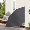 vidaXL &Eacute;cran de confidentialit&eacute; pour balcon Noir 140 x 140 cm