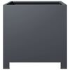 vidaXL Jardini&egrave;res 2 pcs anthracite 40x40x40 cm acier