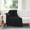 vidaXL Couvertures &agrave; jeter 24 pcs Noir 170 x 130 cm Toison