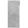 vidaXL Buffet gris b&eacute;ton 50x42,5x93 cm bois d'ing&eacute;nierie