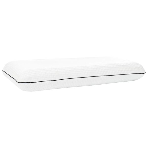 vidaXL Coussin de sommeil Uni Blanc 70 x 35 x 10 cm Mousse de Gel