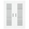 vidaXL Armoire murale blanc 69,5x34x90 cm