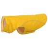 vidaXL Imperm&eacute;able pour chien avec bandes r&eacute;fl&eacute;chissantes en polyester jaune taille 3XL