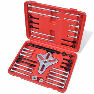 vidaXL Kit extracteur de moyeu 45 pi&egrave;ces