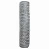 vidaXL Cl&ocirc;ture hexagonale Argent&eacute; 0,4 x 100 m Acier galvanis&eacute;