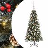 vidaXL Sapin de No&euml;l artificiel Vert 120 cm PVC, plastique et acier