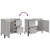 vidaXL Armoire de bain sonoma gris 65x33x60 cm bois d'ing&eacute;nierie