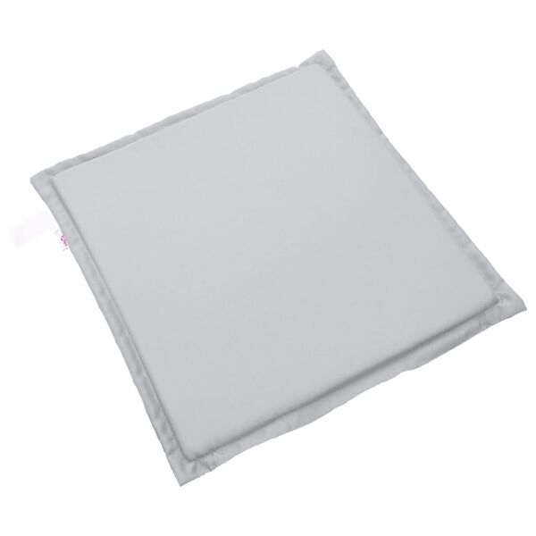 vidaXL Coussins de si&egrave;ge de jardin lot de 6 gris clair 45x45x2cm carr&eacute;