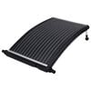 vidaXL Panneau de chauffage solaire de piscine courb&eacute; 110x65 cm