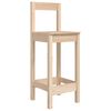 vidaXL Ensemble de bar de jardin 5 pcs bois de pin massif