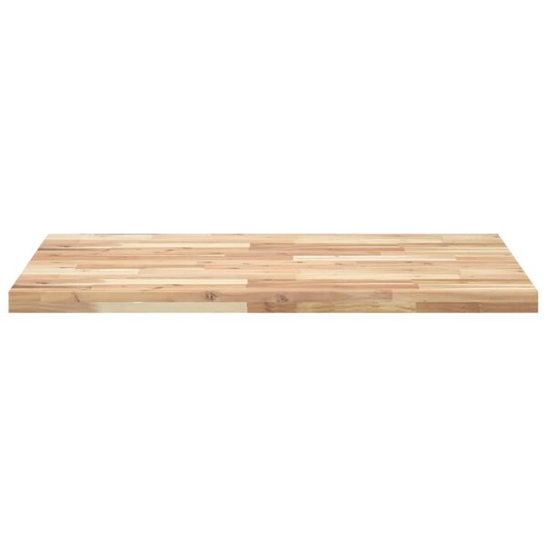 vidaXL Dessus de table rectangulaire 120x70x4 cm bois massif d'acacia