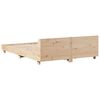 vidaXL Cadre de lit sans matelas 160x200 cm bois massif de pin