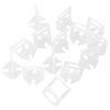 vidaXL Clips de nivellement de carreaux 1000 pcs 2 mm